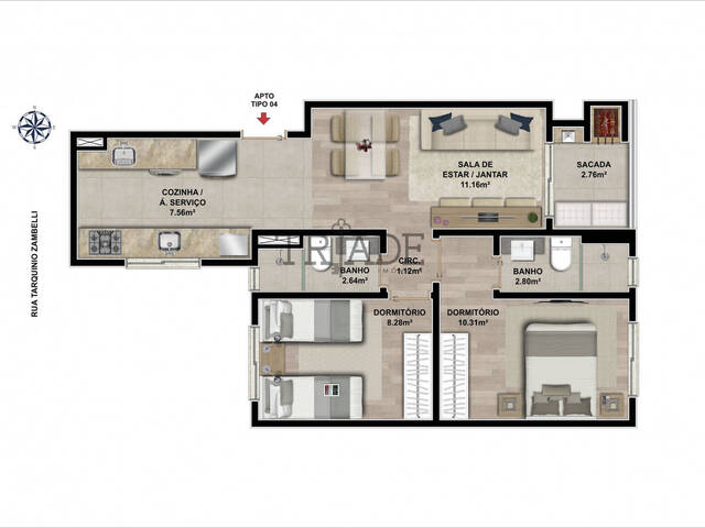 Apartamento para Venda em Caxias do Sul - 2