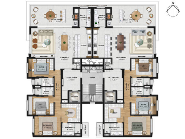Apartamento para Venda em Caxias do Sul - 3